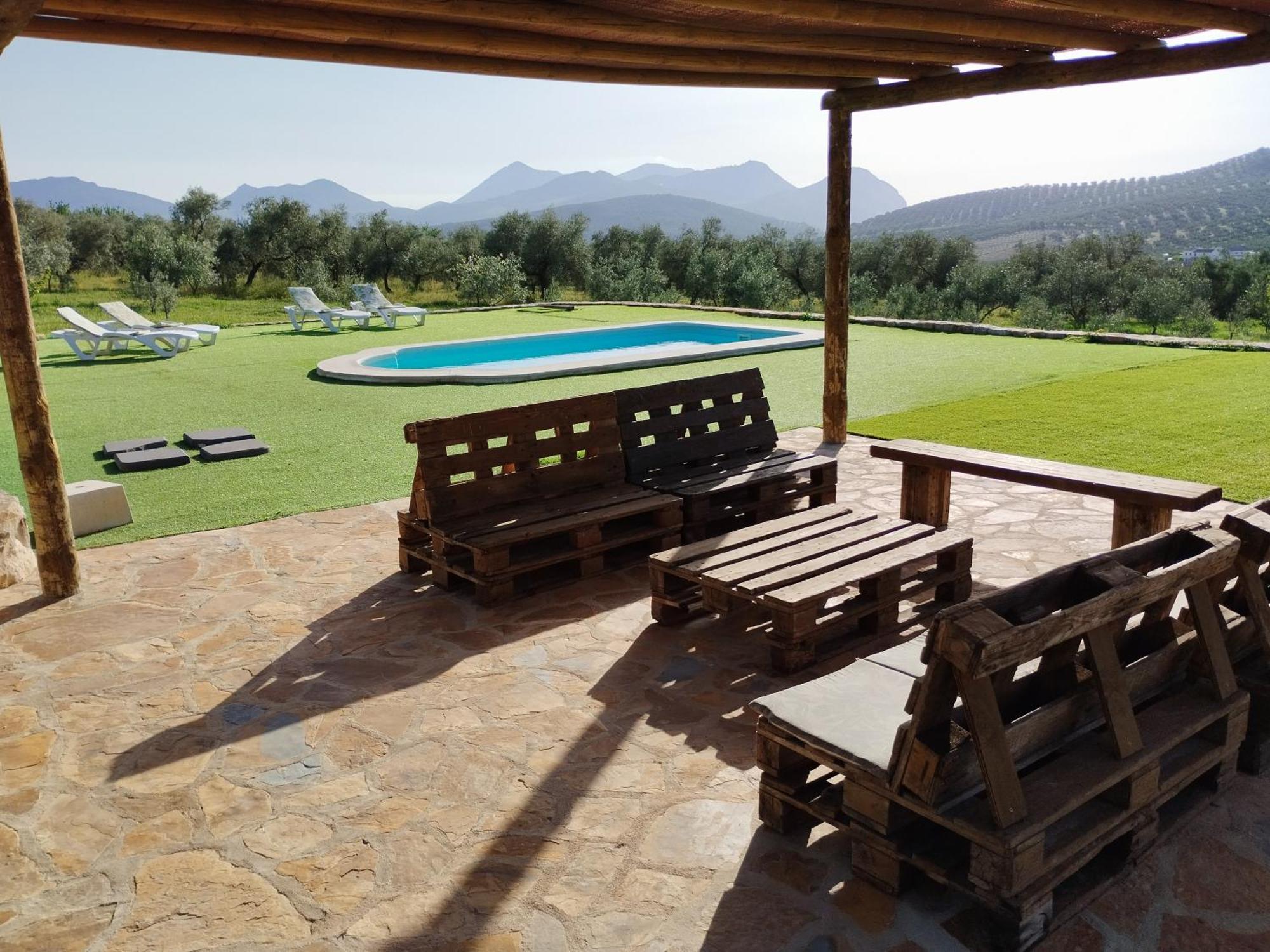 Villa Cortijo Rural Gumeo Málaga Exterior foto
